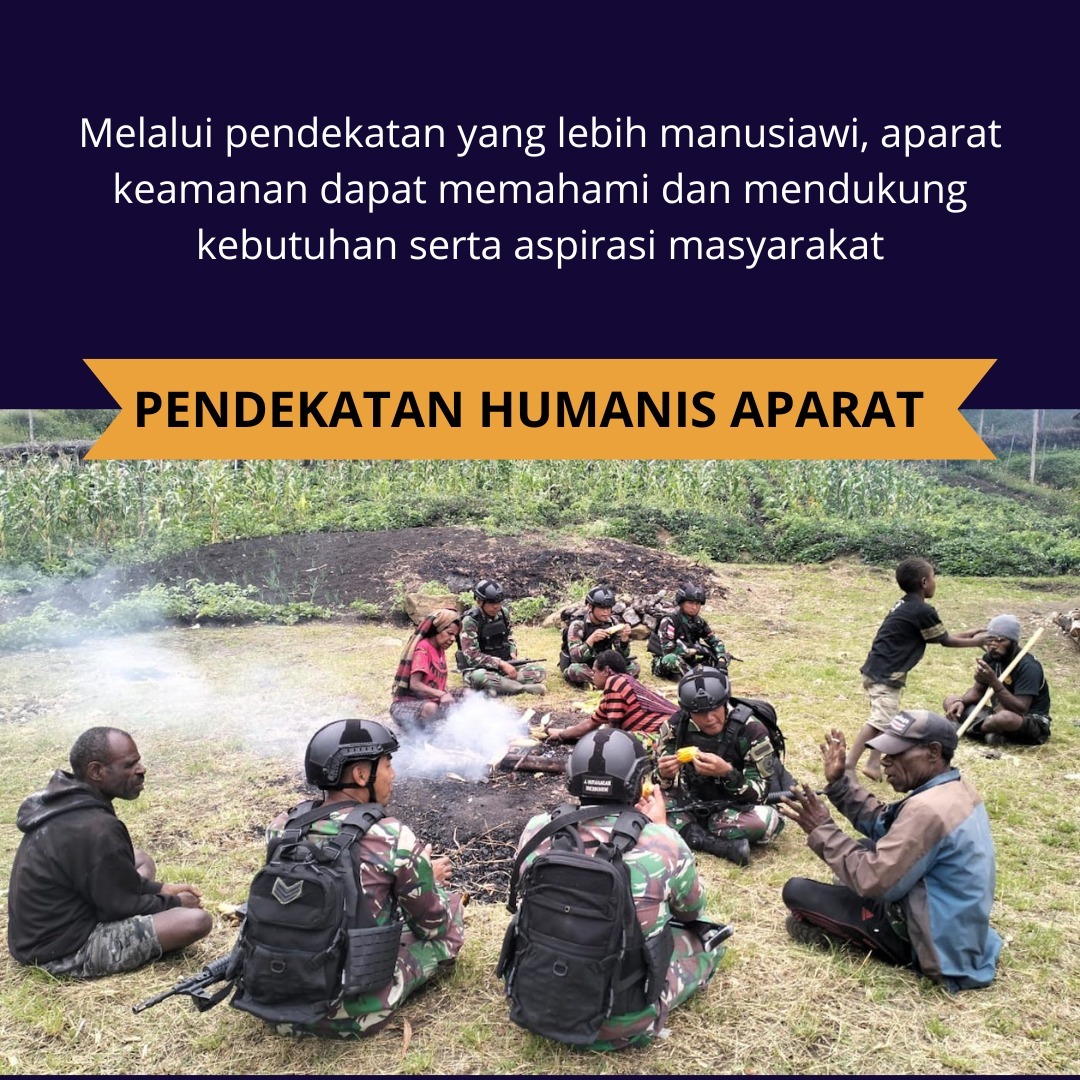 chleoouk's tweet photo. Pendekatan humanis menjadi kunci menciptakan kedamaian di Papua. Mari bangun kepercayaan dan saling menghargai #OrganisasiPapuaMerdeka #OPM #KekejamanOPM #BerantasOPM #TolakOPM #OPMPelanggarHAM #OPMPembunuh #AparatHumanis #TNIdiPapua #PolisiPapua #PapuaNKRI #PapuaIndonesia https://t.co/vrXhGRR0Ih