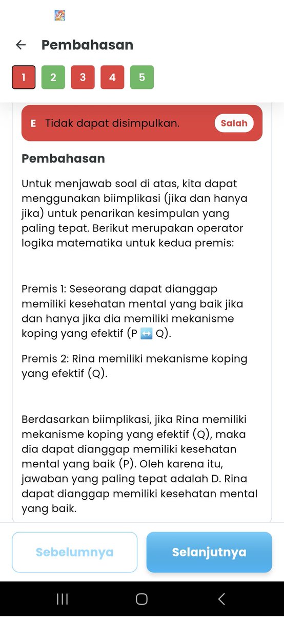 kaylstudy's tweet photo. @638873hra inii, p > q 
        q 

harusnya tidak dapat disimpulkan kan? tapi kok jawabannya p yaa? masih gak paham walau udah baca pembahasannya.. https://t.co/CWS8MkrpaE