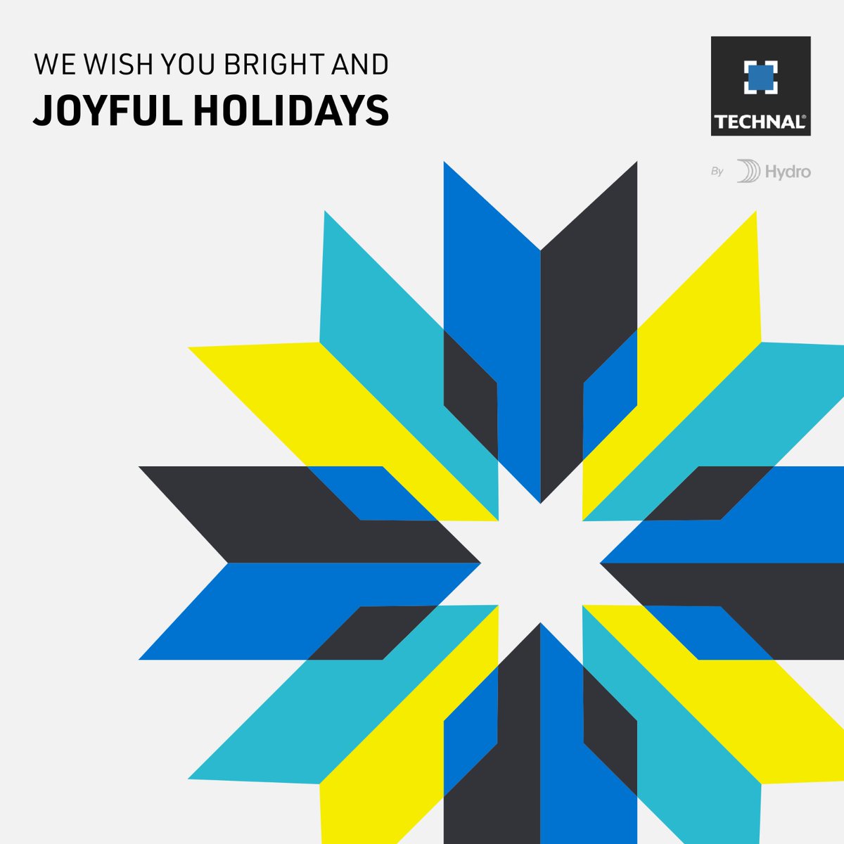 IndiaHydro's tweet photo. Season’s Greetings from TECHNAL! 

This holiday season, we wish your celebrations to be filled with joy, warmth, and success. Here's to building a brighter future together.

#HolidayWishes #Seasonsgreetings #happyholidays #technal https://t.co/lGD0k0zTbd