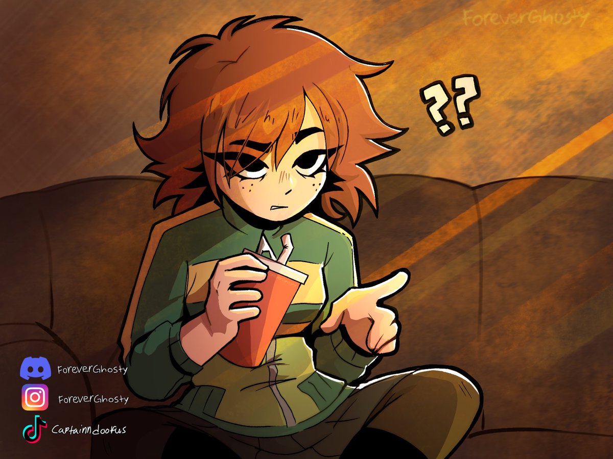 foreverghosty's tweet image. Kim pines scene redraw ⁉️

#spto #ScottPilgrim #kimpines #ScottPilgrimTakesOff #Redraw #fanart #DigitalArtist