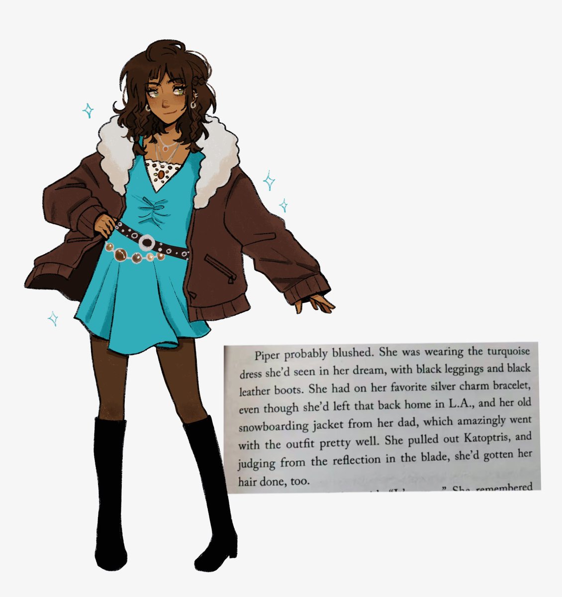 meg_ikarp's tweet image. turquoise dress haters don’t see the vision the way i do 😞 #pipermclean