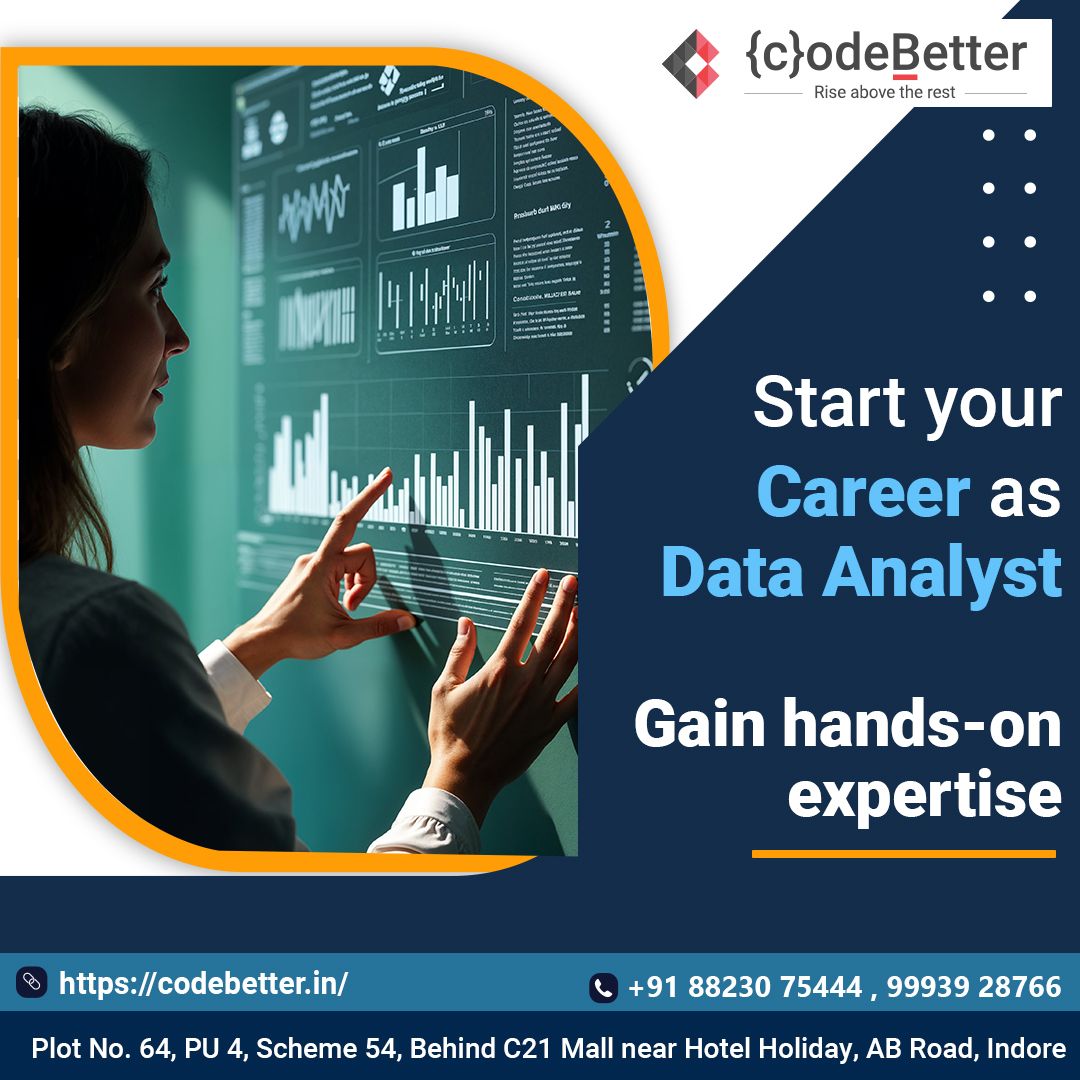 codebetterindia's tweet image. Join the Data Analysis course at CodeBetter and start your IT career faster!
Visit Us: buff.ly/2ERrdSx
#codebetter #Python #dataanalytics #Pythondevelopment #DataScience #PythonProgramming #apps #SQL #PowerBI #PythonDjango #machinelearning #course #Developers #AI