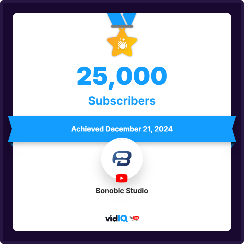 bircube's tweet photo. 25K strong! Thank you for being part of Bonobic's journey to make learning fun for kids. 🌟 Stay tuned for more exciting content—this is just the beginning!

#Bonobic25K #LearningMadeFun #day10 #championsleague #happymonday #mondayvibes #subscribe #teambircube #Mardan #bircube https://t.co/uMwyJTC1dU