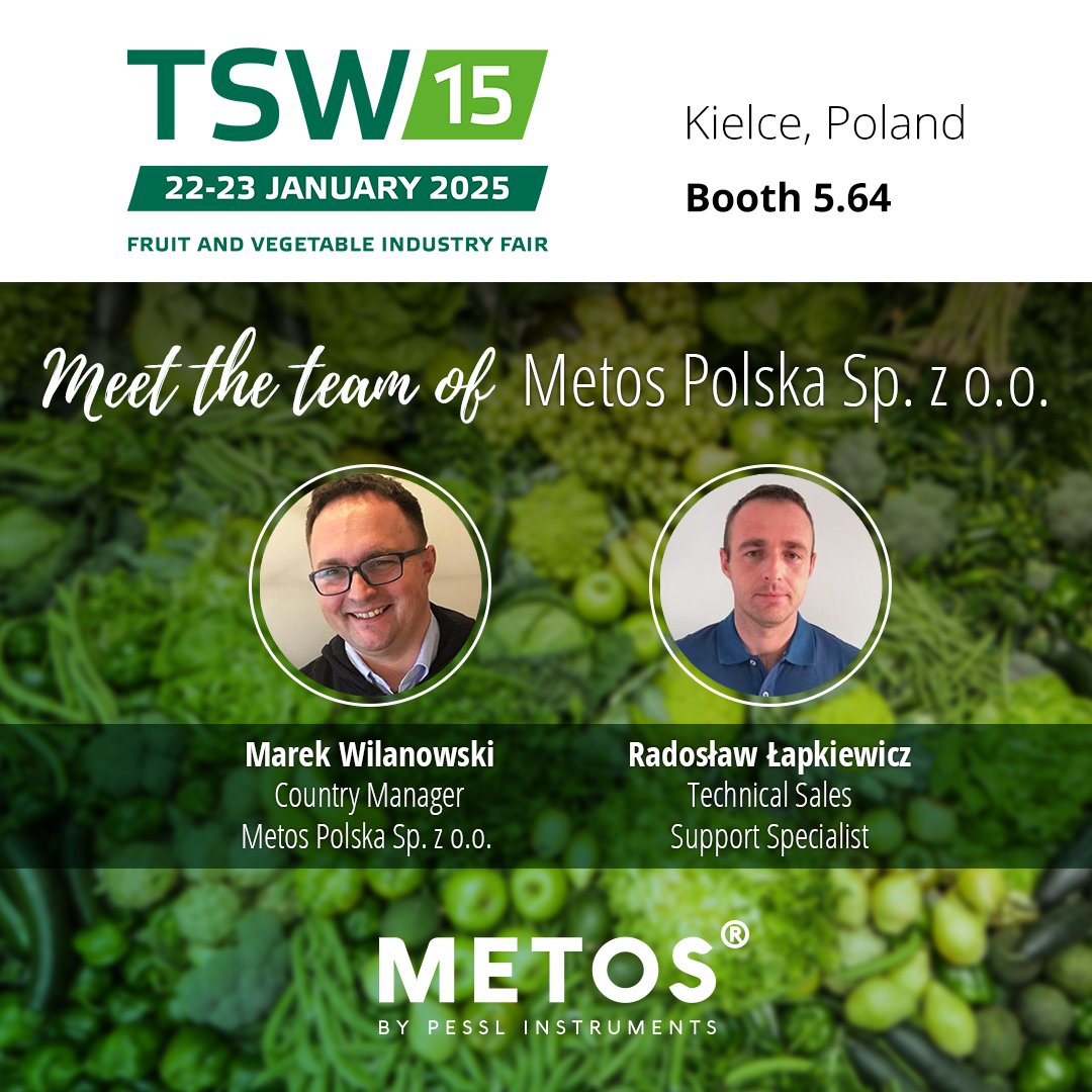 metos_austria's tweet photo. The new year has begun, and our teams are already gearing up for exciting events ahead! 🌟

@MetosPolska invites you to join them at TSW 15 in Targi Kielce, Poland, from January 22-23 at 𝐁𝐨𝐨𝐭𝐡 𝟓.𝟔𝟒 📍

#metosbypessl #METOSPolska #TSW #TSW15 #AgriculturalInnovation https://t.co/4xLh8GBPlM