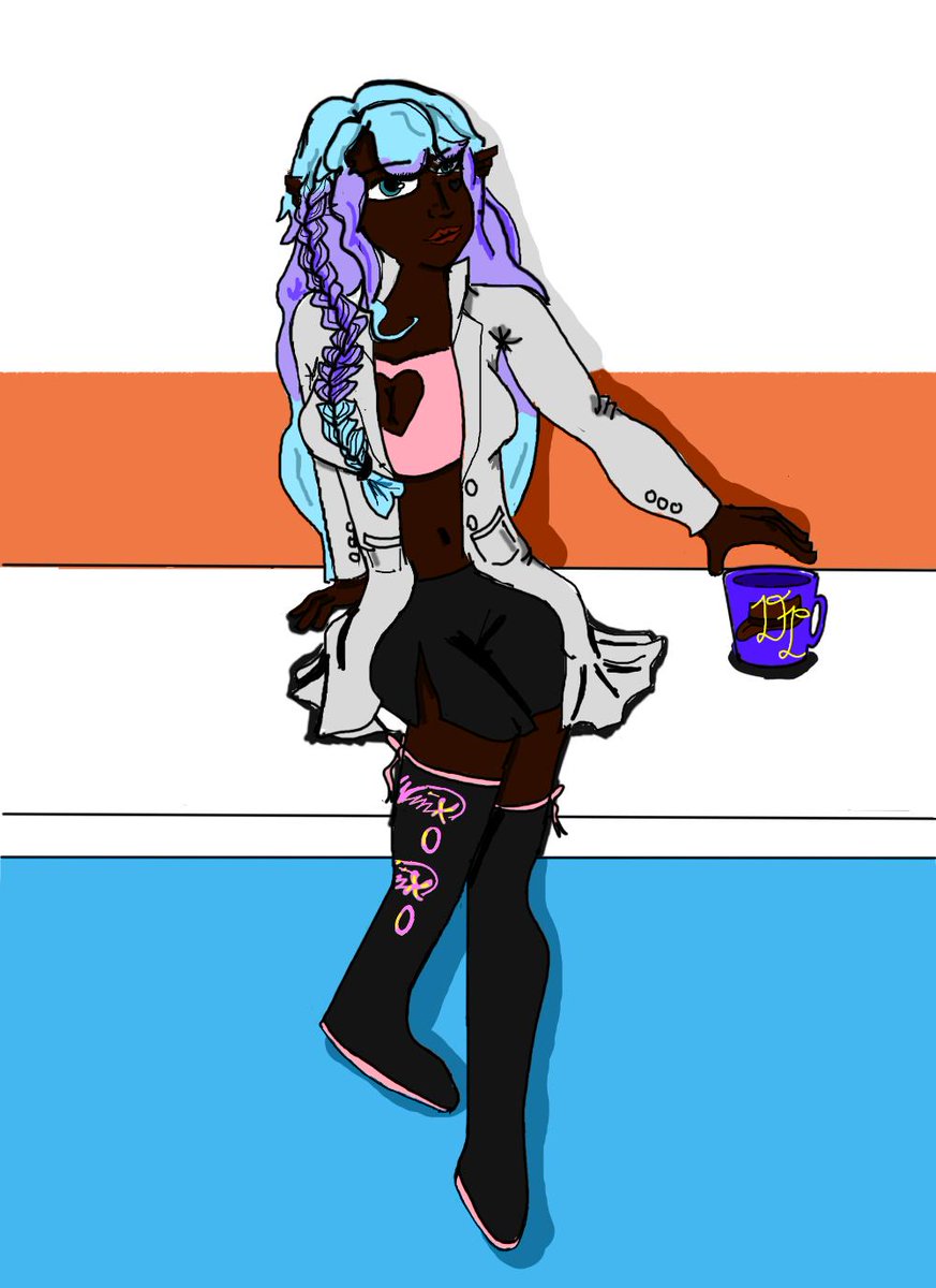 DDetekktiv's tweet photo. "Marina" (08 May '24) and "Lumi" (14 May '24) taught me much about color groups, shading, and dynamism! Marina's colors were a bit hard to read, but but with great linework. Lumi has a great pose, but her wings can use work.
They're among my favorite #drawforme redraws I've done! https://t.co/xFnty4nomu