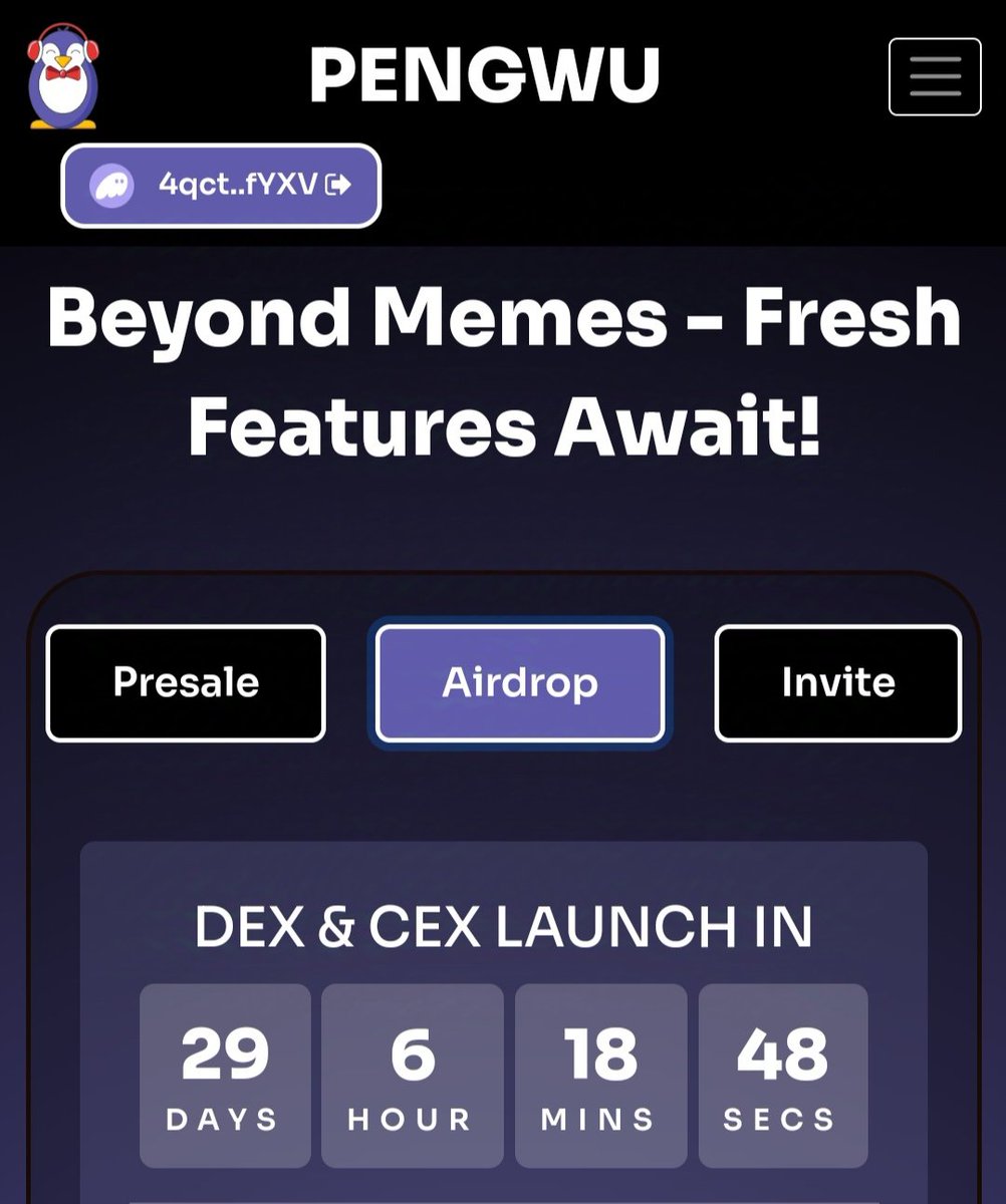 JdkaUcija58099's tweet photo. $PENGU is about to change lives! Join me to claim 1,200 PENGU (~$20) right now!
Drop your $SOL address, then submit your wallet to the website below:
https://t.co/3JmuKdcKcX
#Solana #Airdrop $BTC #CryptoAirdrop #FreeCrypto #BlockchainAirdrop #CryptoCommunity #CryptoNews https://t.co/B51uBGGi4o