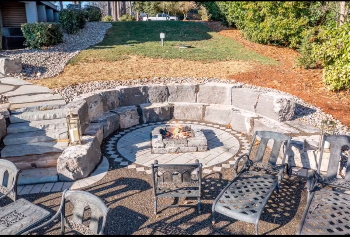 fire_pottery's tweet image. Now that the rush of Christmas has slowed, I’ve started working on my first major commission of 2025: a model sculpture of a custom patio build by a local contractor 🪨