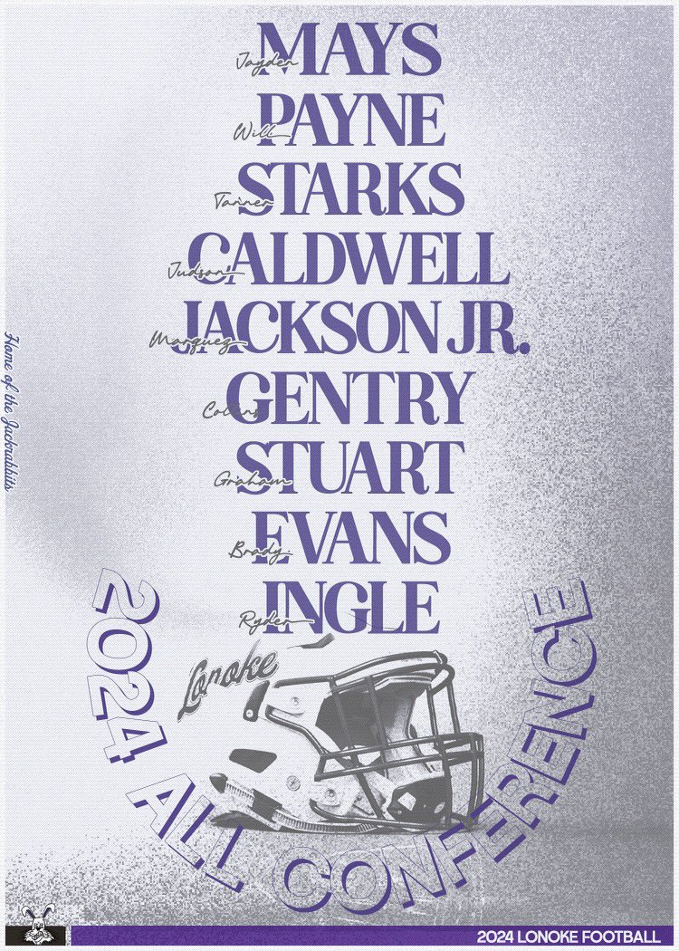 These young men were all voted All Conference by the coaches of the 4-2A!