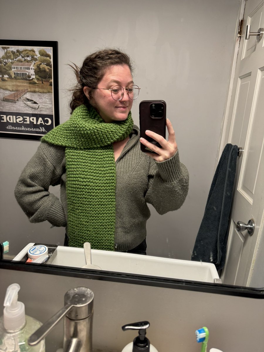 ohsnapCiera's tweet photo. baby’s first knit https://t.co/0m9XbMAWVB