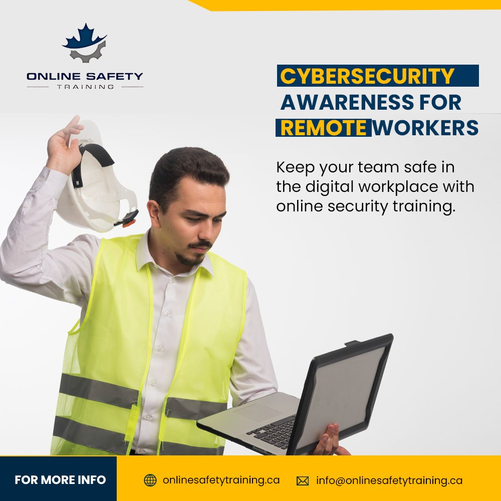 OnlineSafetyTr1's tweet photo. Secure your digital workspace! Equip remote teams with essential cybersecurity skills to stay protected online. 💻🔐
#CybersecurityAwareness #RemoteWorkSafety #OnlineSecurity #WorkplaceSecurity #DigitalProtection #RemoteWork #CyberSafe #DataProtection #SecurityTraining https://t.co/hCAkKqCCu4