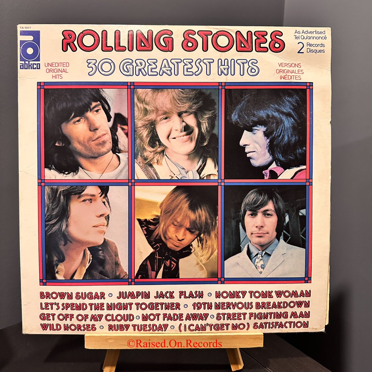 On the table today The Rolling Stones - 30 Greatest Hits

#recordoftheday #vinyloftheday #vinyligclub #record #vinyl #vinyljunkie #vinylcollectionpost #recordcollection #33rpm #huntvinyl #vinyladdict #records #fluanceaudio #onthetable #vinylcommunity #raisedonrecords