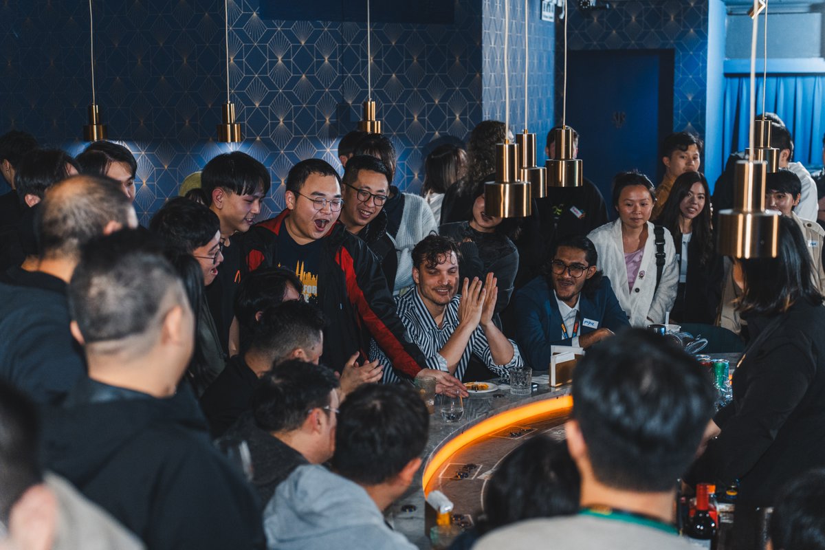 Anti__Capital's tweet image. What an amazing evening at Anti Capital's Casino Night, our first side event held in Taiwan! A huge thank you to everyone who joined us. Fantastic conversations, new connections, and great vibes all around. Hope you had fun with the games like Russian Roulette, Baccarat, and