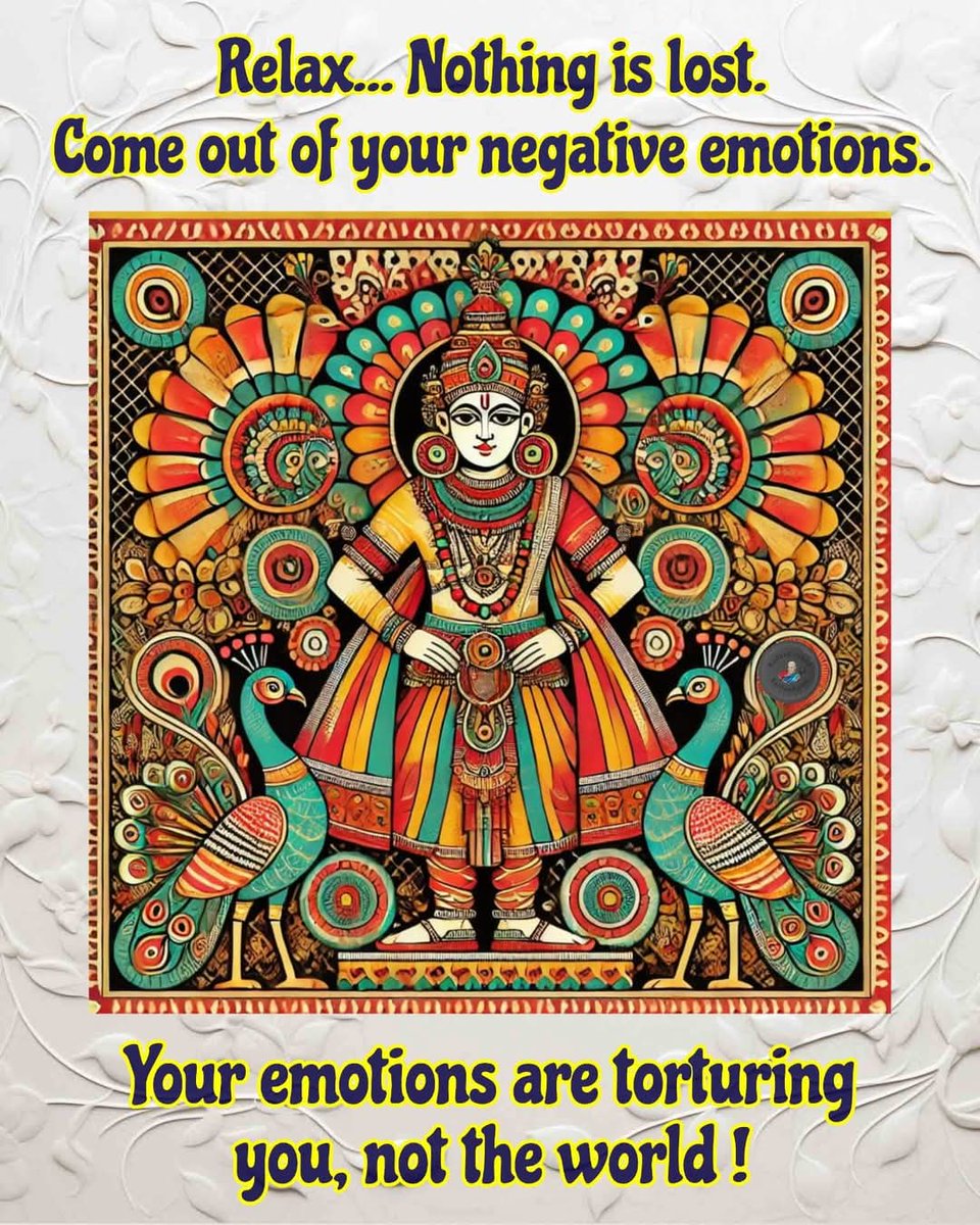 Gopalavallidas1's tweet photo. #Radhekrishna
#krishna #messages
#nothingislost #negativeemotions
@jairadhekrishna https://t.co/e3zm5UGdxP