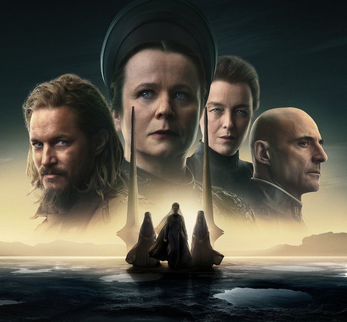 DBS_SP's tweet image. Dune Prophecy is proof that a good script and great actors can raise the level of production. I hope other shows will leave aside the fireworks show and focus more on the script and acting like Dune Prophecy. Great final season!

#DuneProphecy