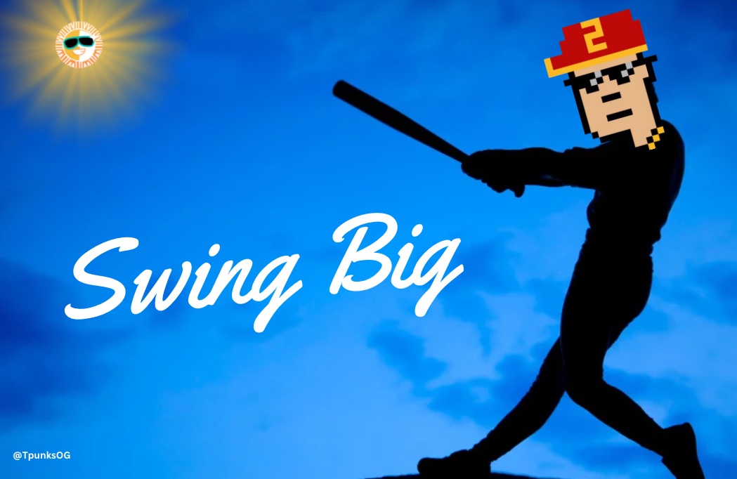 Tpunks_official's tweet photo. Your next swing could be it. 

Gm #Tron and #Tpunks community 🌞 https://t.co/nHnH6Anz3E