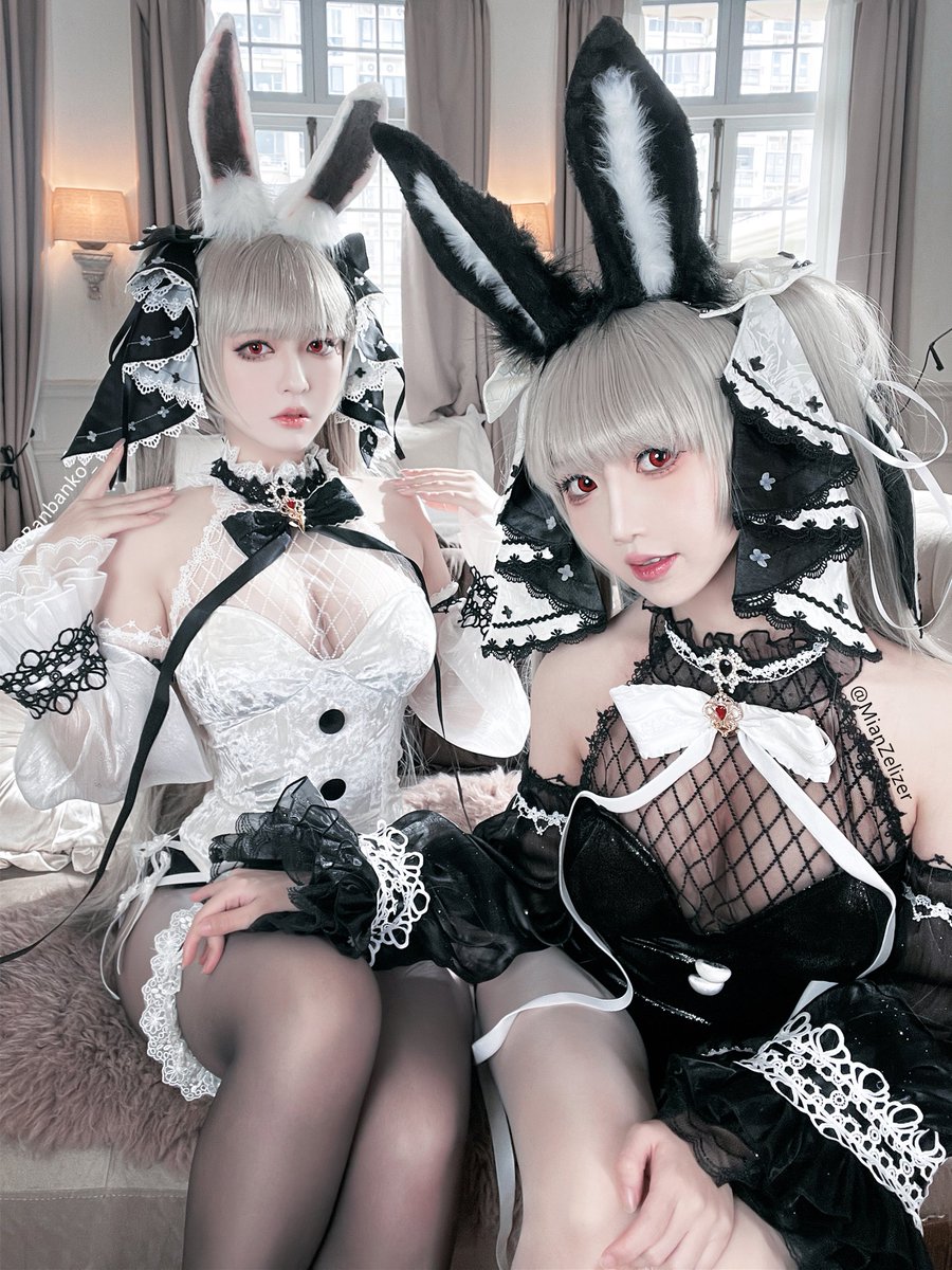 两只兔兔🐰🐰

#AzurLane #アズールレーン #フォーミダブル https://t.co/lrUIk9ySH4