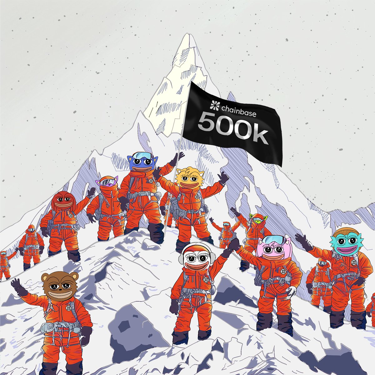 ChainbaseHQ's tweet photo. Mission accomplished! The Chainbase community on X has reached 500K! 🎉

We're excited to welcome more members as we work towards a fully decentralized network.

Next stop: 1 MILLION! https://t.co/sI6PyRlDZT