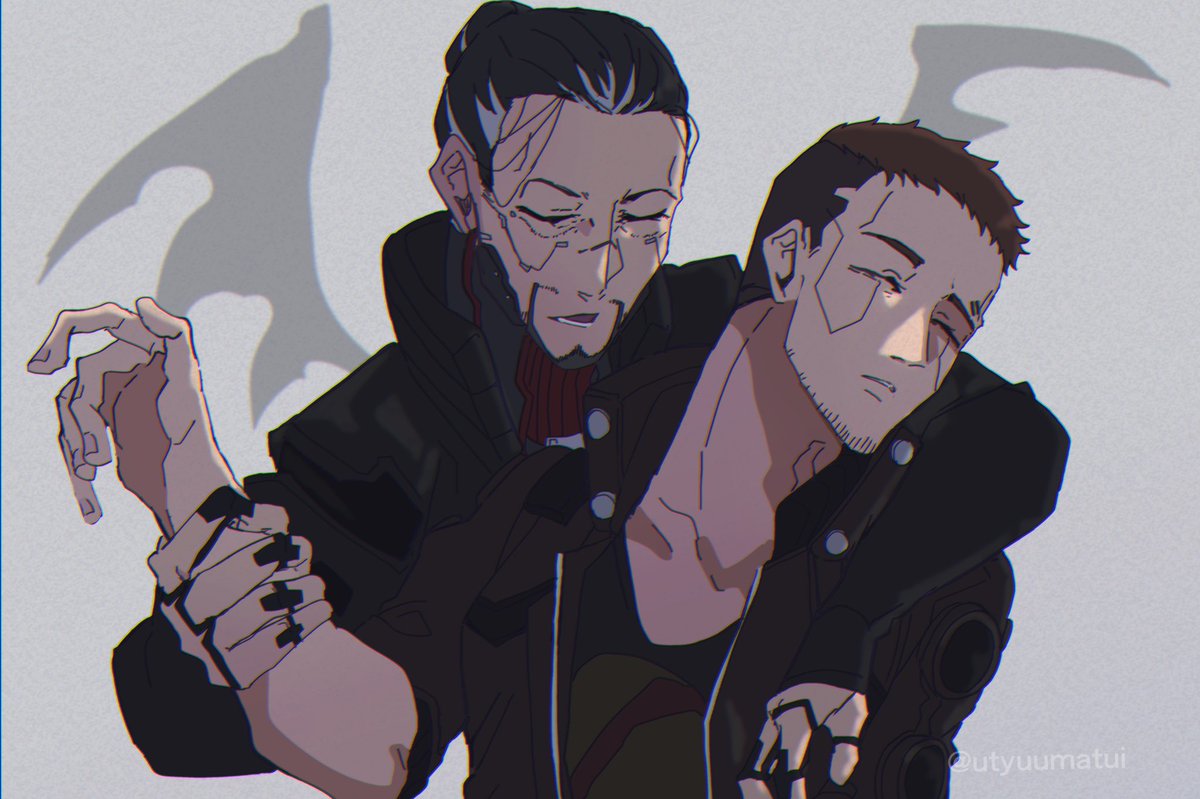 「Cyberpunk2077 悪魔」|グッチ又三郎のイラスト