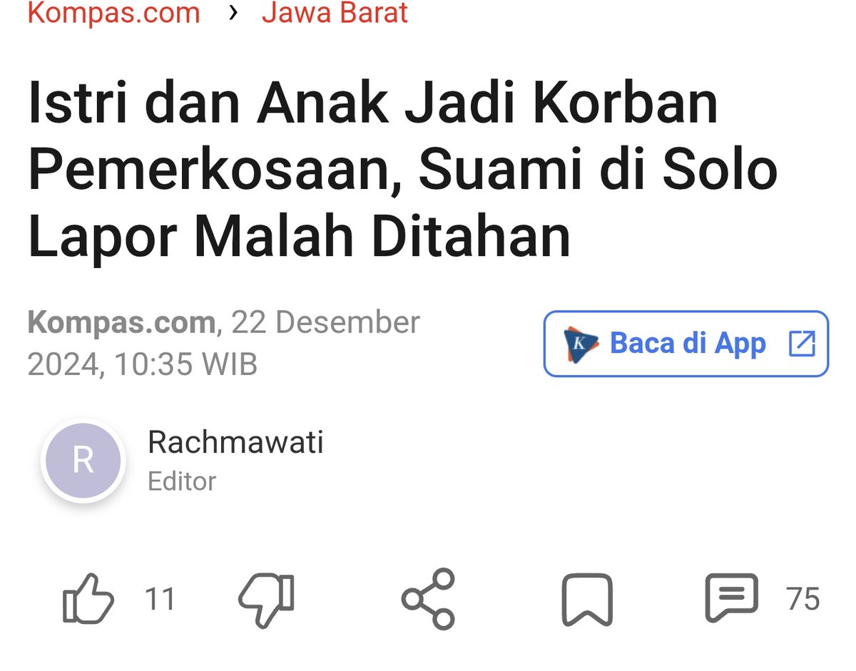 sutanmangara's tweet photo. ISTRI & ANAK NYA DIPERKOSA.... 

" Serasa Tidak Tinggal Di Negeri Sendiri ?"

Yudi mengajukan surat permohonan perlindungan hukum kepada Inspektur Pengawasan Daerah (Irwasda) Polda Jawa Tengah. 

Namun, bukannya mendapatkan perlindungan, Yudi justru menghadapi perlakuan buruk dari aparat penegak hukum. Ia dituduh sebagai pelaku dan ditahan tanpa alasan jelas. 

Dalam rapat dengar pendapat, Yudi mengungkapkan bahwa dirinya dan anaknya sempat ditahan oleh pihak kepolisian pada tahun 2024.  

"Saya disekap tiga hari, bersama anak saya. Kami tidak diberi makan selama ditahan,” ujar Yudi sambil menangis di depan anggota DPR.

https://t.co/HRkSYZekn9.