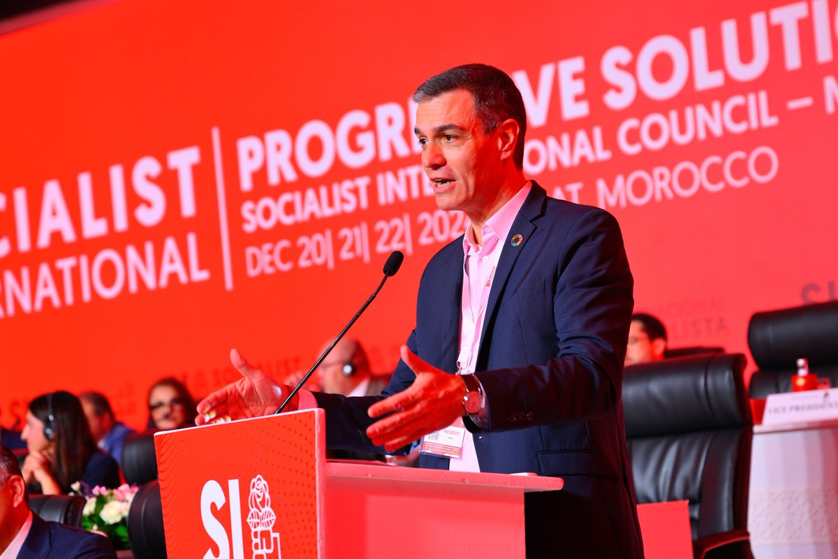 Socialist International tweet media