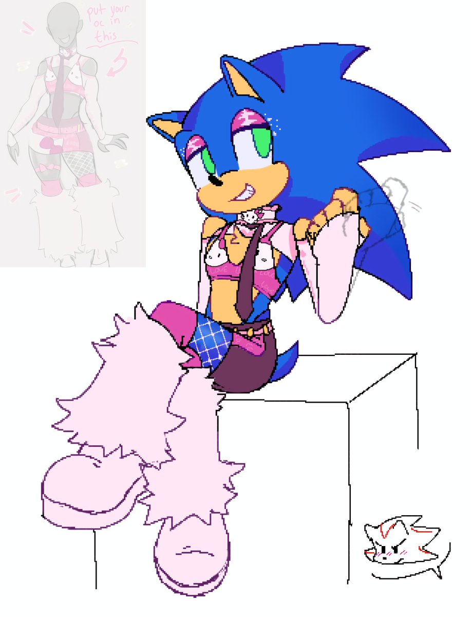 qtberryz's tweet photo. Just some doodles :D #sonadow https://t.co/HHvUxZzodb