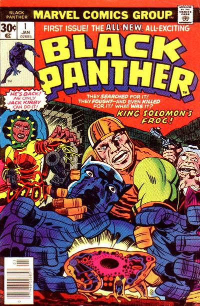 RobertMnard4's tweet photo. Published on October 19, 1976, the debut issue of Black Panther in his first self-titled ongoing series, written and penciled by Jack Kirby, is collected with issues 2 to 15 in the Black Panther Epic Collection: Revenge of the Black Panther trade paperback. #Marvel #BlackPanther https://t.co/tnUUa57Fqe