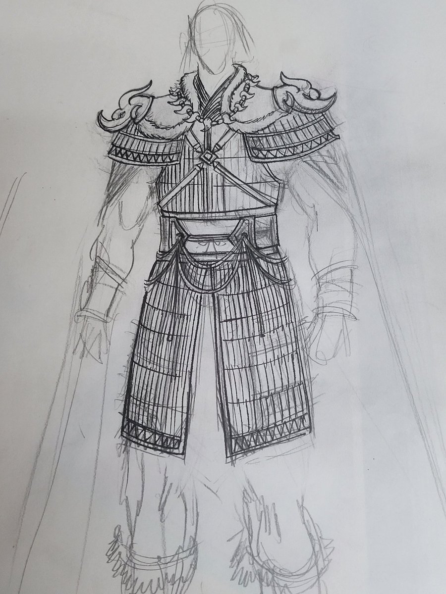 これは覇soul用のデザイン画。ちょっとおとなしめにしすぎた反省がある 