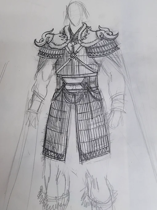 これは覇soul用のデザイン画。ちょっとおとなしめにしすぎた反省がある 