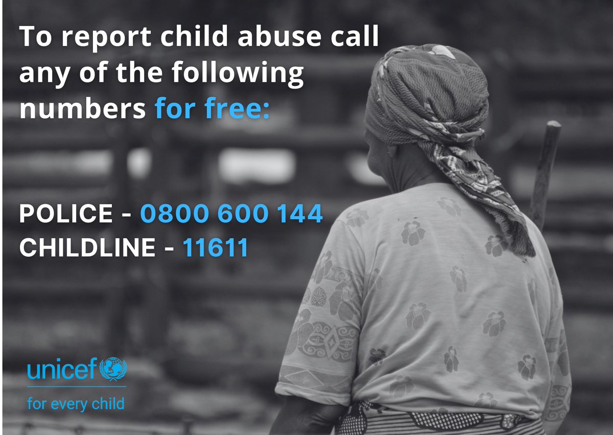 Did you know that Botswana Police has launched child friendly centres to handle cases for abused children. They are available in the following areas:
Gaborone
Lobatse
Palapye
Maun
Letlhakane
Francistown
Ghanzi
Shakawe

#childlinebotswana #botswanapoliceservice