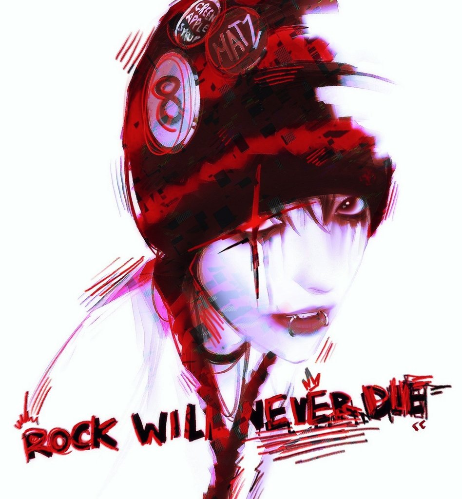 greenapplesyrup's tweet photo. 🎸 [full!] 
#HONGJOONG #ATEEZFANART https://t.co/QBjbrbKIRS