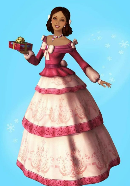 darlingalamode's tweet photo. watching christmas carol for the stream tomorrow and reliving the injustice of catherine's doll not getting released. literally one of the prettiest barbie movie character designs of all time https://t.co/9XJG8y0CHs