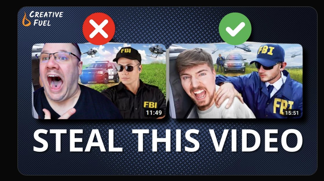 Use <a href="/CreativeFuelAI/">CreativeFuel.ai 💡🔥</a> to change how you start and ship YouTube videos. 

It helps you identify hot ideas for your next video, brainstorms with you, and pushes you to create your next viral hit. 

Ideas, Idea engines, and runaway success. What's not to like?