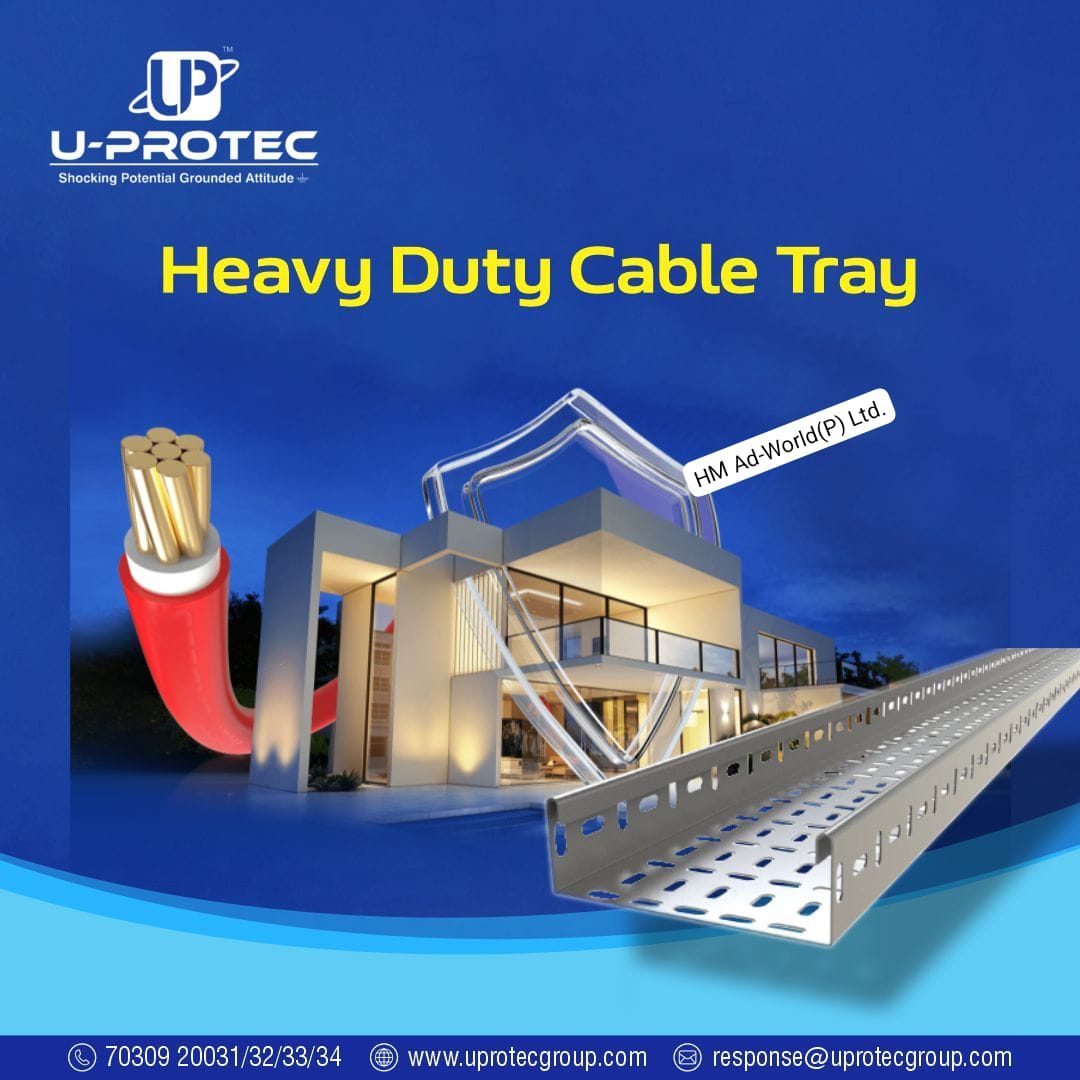 uprotecearthing's tweet photo. Durable, reliable, and built to last – U-PROTEC Heavy Duty Cable Trays are the perfect choice for infrastructure projects, architects, and interior designers. Secure your projects with the best cable management solutions!
#OrganizedInfrastructure #CableManagement #SmartSolutions https://t.co/22oOfgEBZE