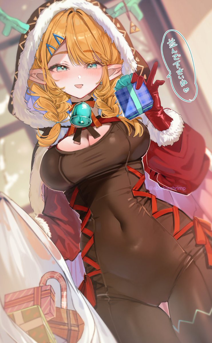 プレゼントをくれるゼルダ先生🎁
