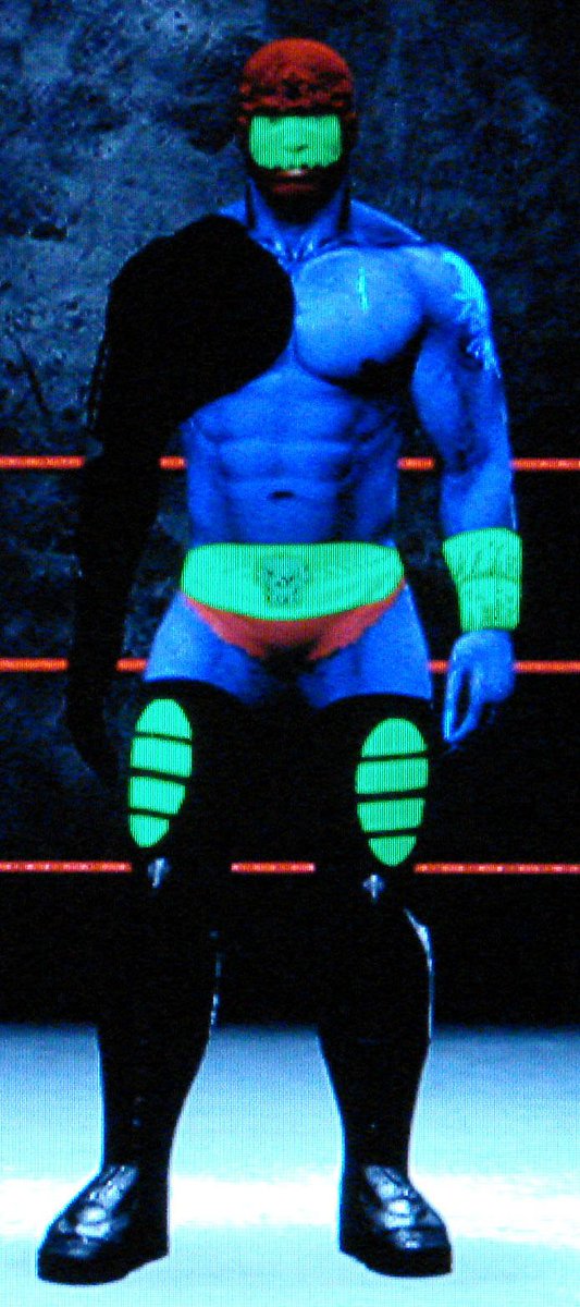 therealwallbie's tweet photo. @thecapyak First row made in WWE '13, except Beast Man in WWE '12. #wallbieswarriors https://t.co/o2ECRggoln