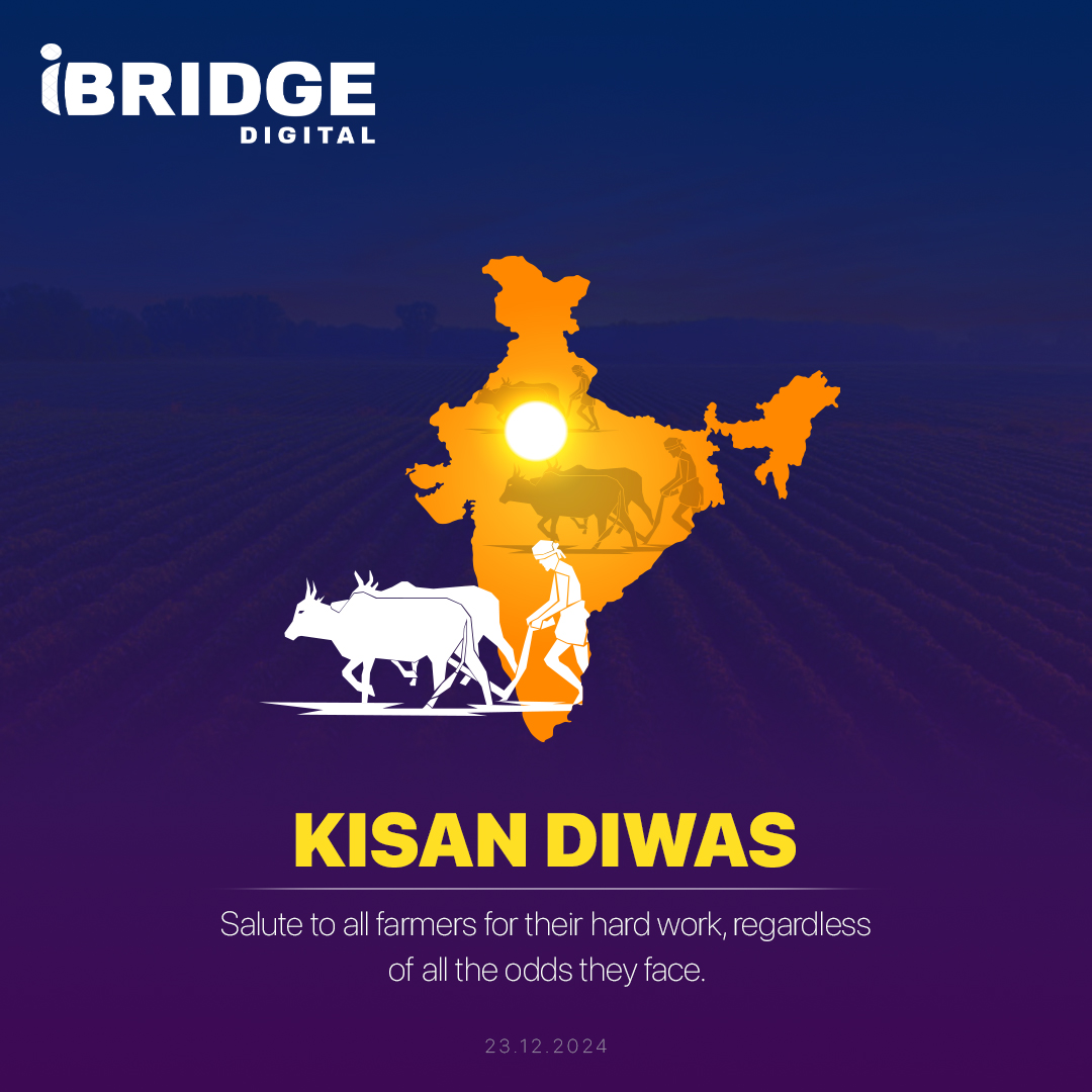 digital_ibridge's tweet photo. ๐ฑThis Kisan Diwas, letโs recognize and celebrate the courage and dedication of our farmers who make the world a better place.๐พ
#iBridgeDigital #iBridge #FarmersDay #KisanDiwas #KisanDiwas2024 #FarmersFirst #Farmers #SaluteToFarmers #BackboneOfNation #FarmersAreHeroes #Farmers https://t.co/Tm55iKc8nb