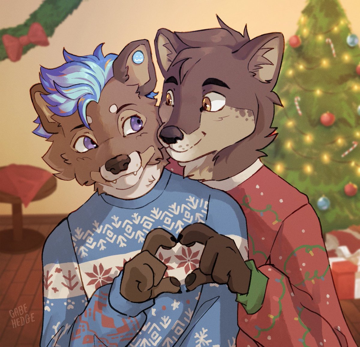 comm for @Seshiroth with <a href="/oatweasel/">Kuiper</a>