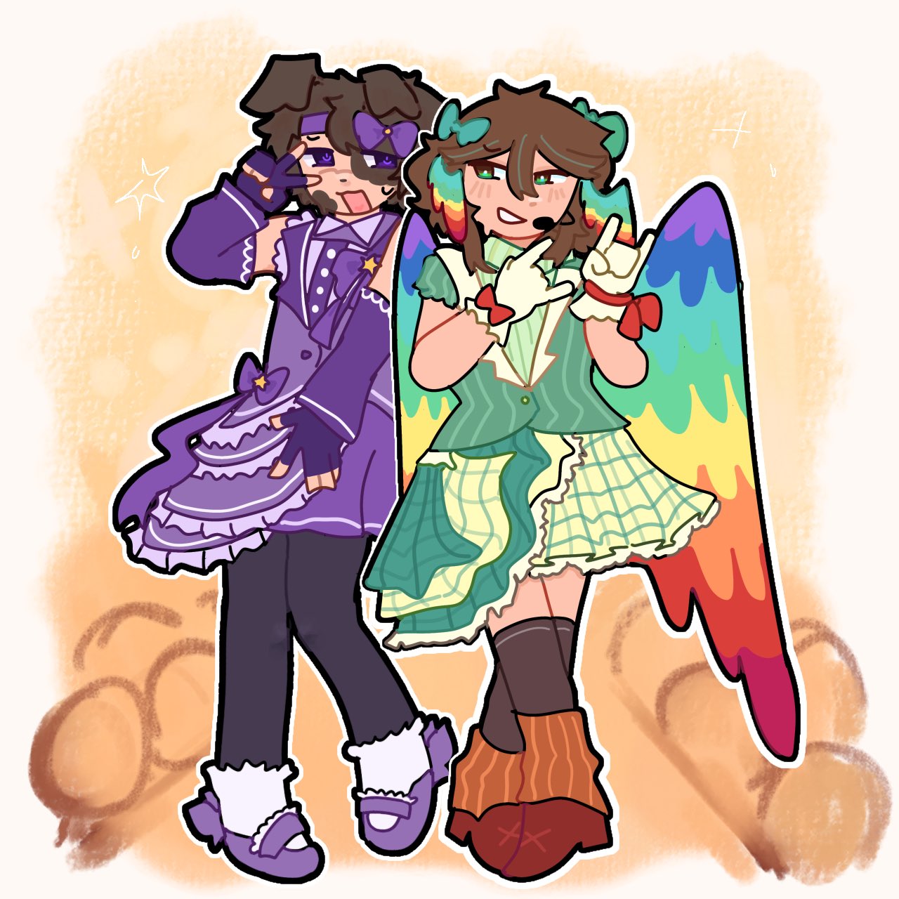 odyssey duo as magical girls