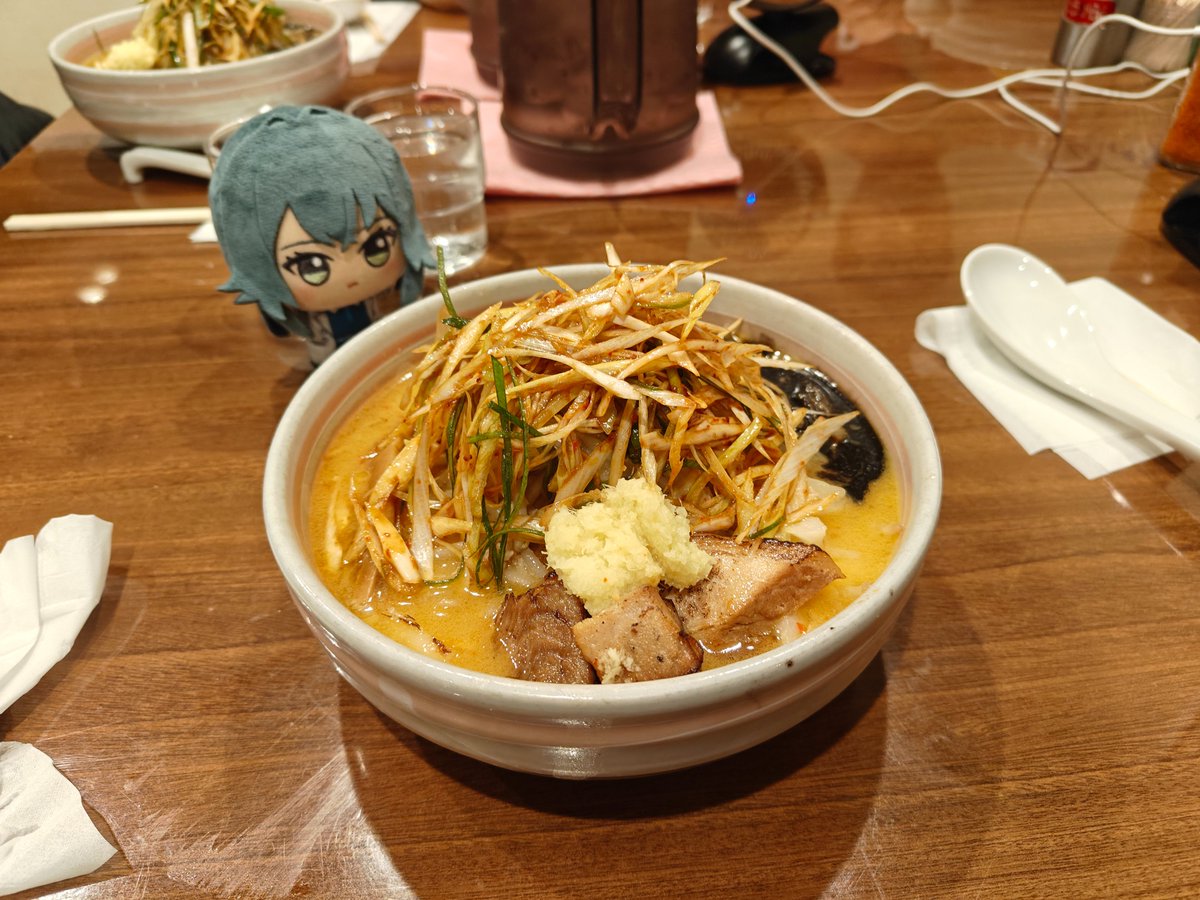 personofclout's tweet photo. 麺家いろは 射水本店　射水
杭州飯店　燕
麺工房さらしな　酒田
麺屋 おざわ　札幌
 #初星学園ぬいぬい部 https://t.co/fusTVIEAzb