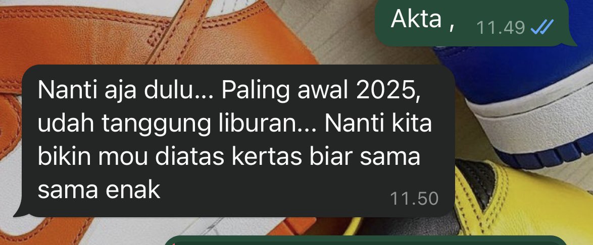 anangfaizzal's tweet photo. Bismillah 2025, ada yg nawarin kursi di perusahaannya, ada juga yg nawarin kerjasama.. dan yg paling penting apa yg uda jalan sekarang tetep harus jalan.. alhamdulilah https://t.co/F3OkYDImqL