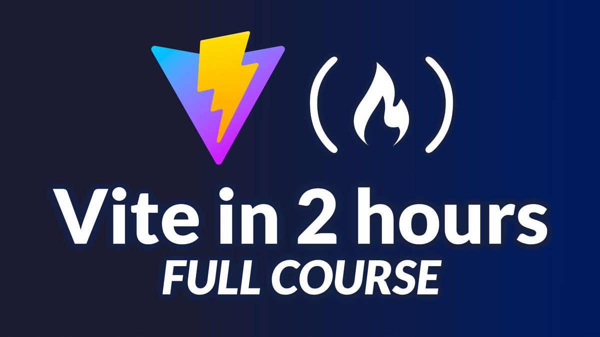freeCodeCamp's tweet image. Vite is a powerful build tool and development server that helps speed up web development. It uses an optimized development server that makes use of native ES modules – so it's fast. In this course you'll learn how to use Vite to speed up your projects.
Search freeCodeCamp News or…