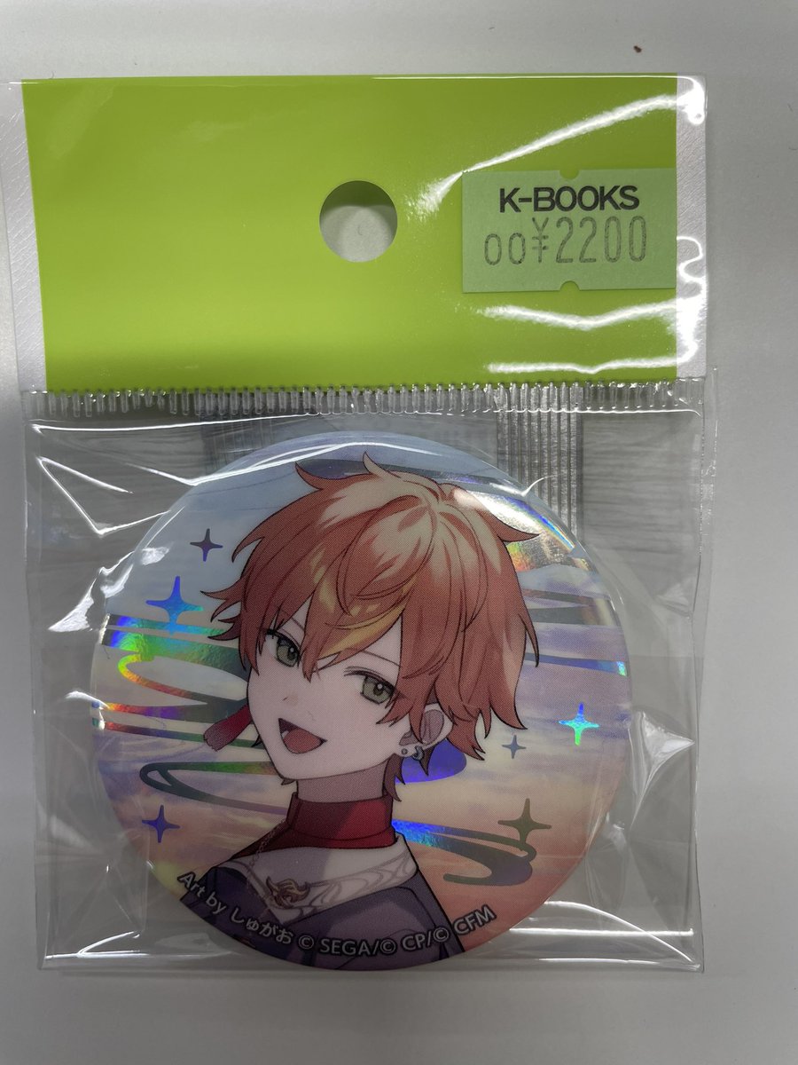 東雲彰人　缶バッジ　リリック　ホロ缶　ホログラム　ビビバス　プロセカ 入荷情報】 プロジェクトセカイ セカライ4th ホログラム缶バッジ 東雲