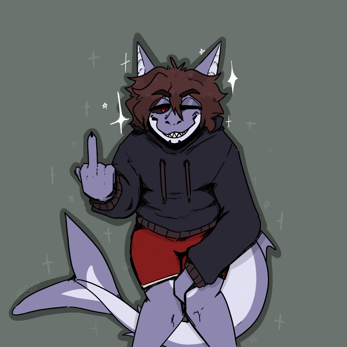 GRAAAAAAA I LOVE DRAWING SHARKS

another comm for @.murdertorpedo
