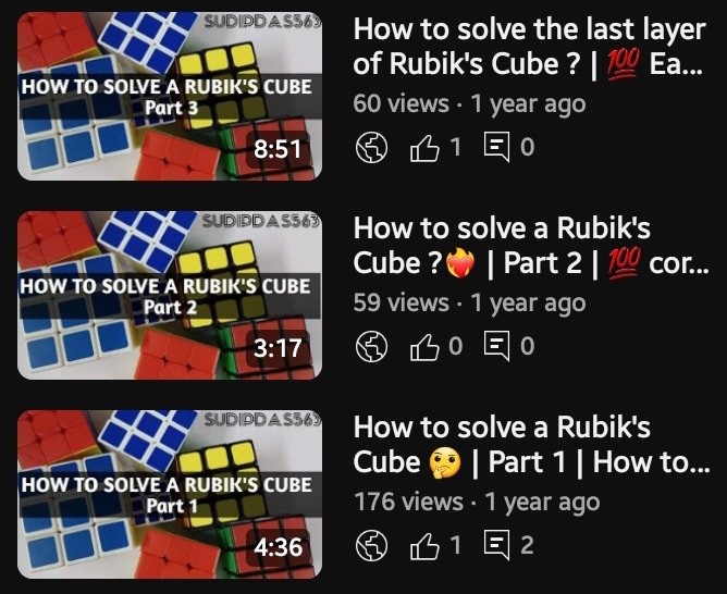 sudipdas563's tweet photo. How to solve a Rubik's cube? You can learn it within 20 minutes, boss! 
#Rubikscube #Rubiks https://t.co/0sGfhuk9Gh
