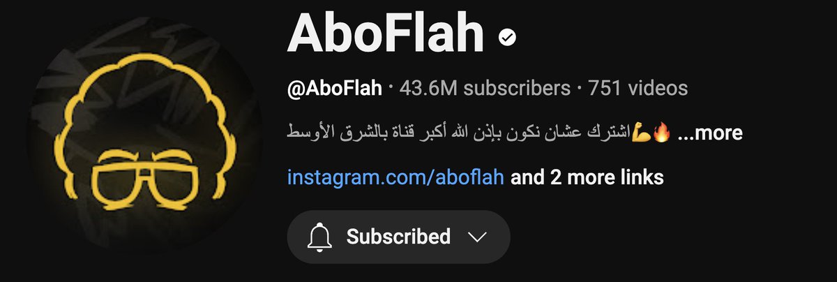 shadid_io's tweet image. 🚨🚨#OSOL100 BREAKING NEWS 🚨🚨 43.6M Subscriber, Arabs Most Loved YouTuber is officially onboard the #OSOL100 party, @AboFlah_1 BRING IN THE ARABS MONEY HABIBI 
YouTube youtube.com/c/AboFlah
#WeAreO #HABIBI