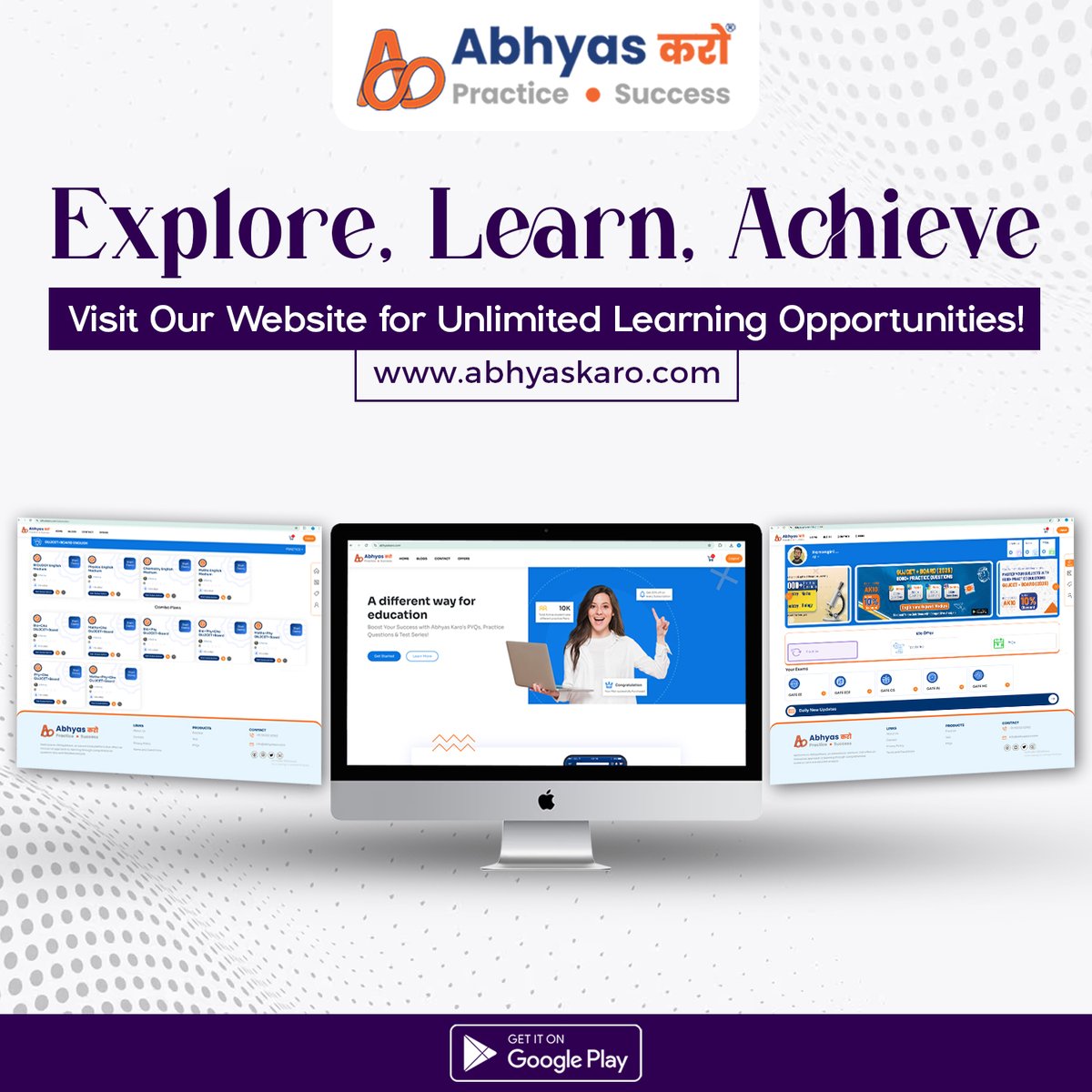 abhyaskaro's tweet photo. 𝐈𝐠𝐧𝐢𝐭𝐞 𝐲𝐨𝐮𝐫 𝐜𝐮𝐫𝐢𝐨𝐬𝐢𝐭𝐲.

Visit our website for unlimited learning opportunities! 
🌐: https://t.co/w1rSz9cojs 

#abhyaskaro #abhyas #education #educational #testseries #performanceanalysis #examprep #exampreperation #exampreparations #download #downloadnow https://t.co/xmcr4ktCbU
