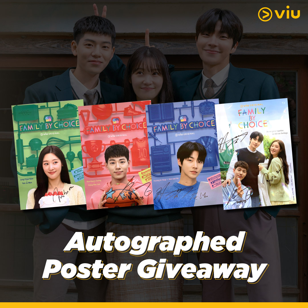 ViuMalaysia's tweet photo. [GIVEAWAY] Special utk peminat Kdrama #FamilyByChoice 🥰

1. RT &amp; Comment kenapa peminat Kdrama wajib tengok Family By Choice.
2. Tag 2 orang kawan anda

✅ 4 pemenang bertuah akan dipilih !
✅ Giveaway 23-31 Dec (12pm)

#FamilyByChoiceGiveaway #ViuMalaysia

*𝖳𝖾𝗋𝗍𝖺𝗄luk T&amp;S https://t.co/L8bx6mmLGo