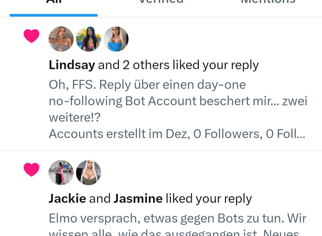 _kbrae's tweet photo. So lange DAS die üblichen Reaktionen von Bots sind, lächele ich über Angstmache vor KI noch.

Kennt wohl jeder: "Ich sehe, sie haben gerade ein Foo gekauft. Kann ich sie vielleicht für diese 5 anderen Foos interessieren..."
Beispiel Stromanbieter Wechsel.

https://t.co/Ibs3R85MdL https://t.co/H04phDh9Fs