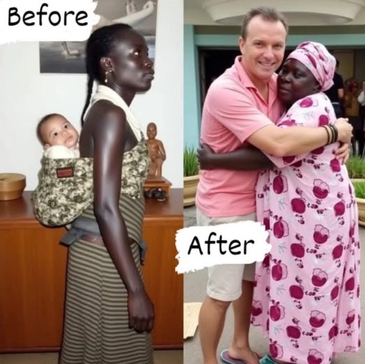 whatsappblog9ja's tweet photo. Man went back to Africa to get the nanny who looked after him 38 years ago.

The Frenchman was able to meet her and gave her 10 million francs and put her on a monthly salary.

Deborah Portable Mr Banks Oblee Tyler Gbenga Adeboye https://t.co/RMd37Ynvp8