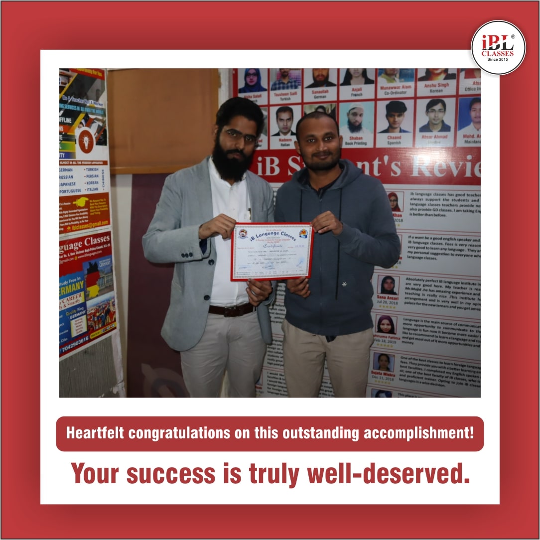 IbLanguages's tweet photo. iB Language Institute which is situated in Okhla Shaheen Bagh and founded by MD. Ashique Elahi, our institute aims to equip every student with the skills they need to succeed in a globalized world.
our job placement page on Website https://t.co/TSX9esAKmt
#language
#jobplacements https://t.co/EYUve4CXA9